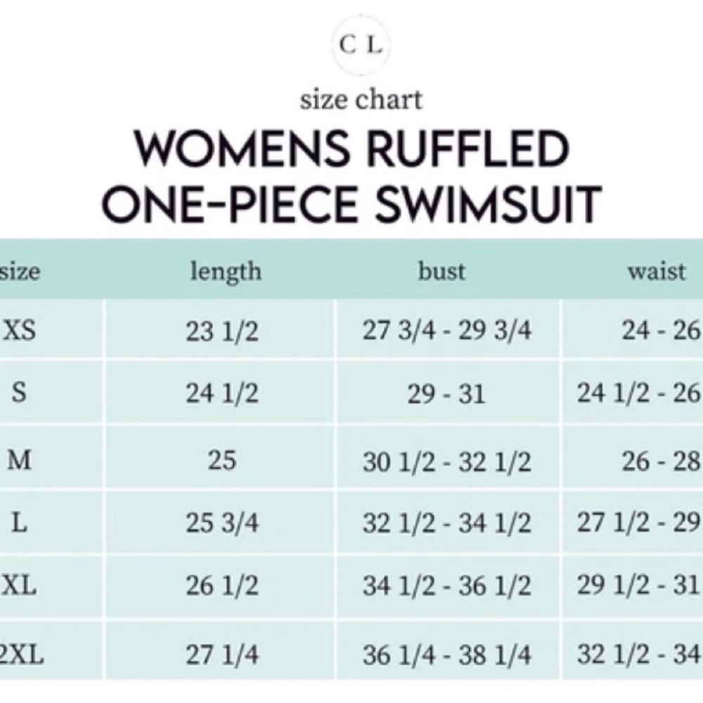 Caden Lane Ruffles One-Piece Swimsuit NWT - Picture 10 of 11